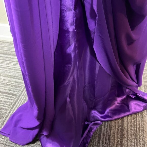 Xcite Extreme strapless fit n flare empire waist rhinestone evening dress. Sz 6 - Picture 10 of 11